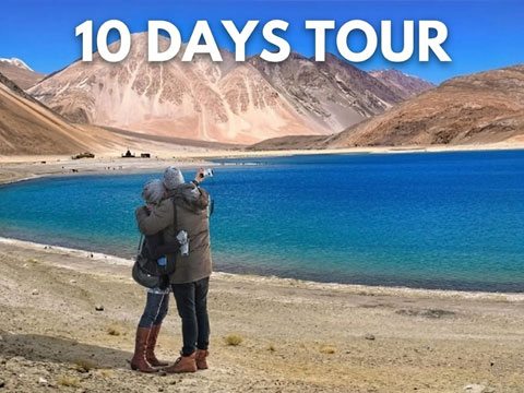 Leh Ladakh to Nubra Pangong Tour from Amritsar