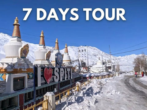 7 Day Kaza Chandratal Tour