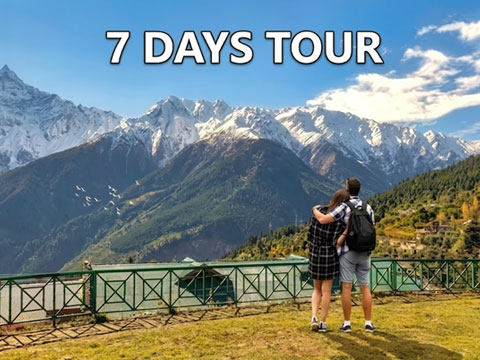 Chandigarh–Shimla–Manali–Dharamshala Tour